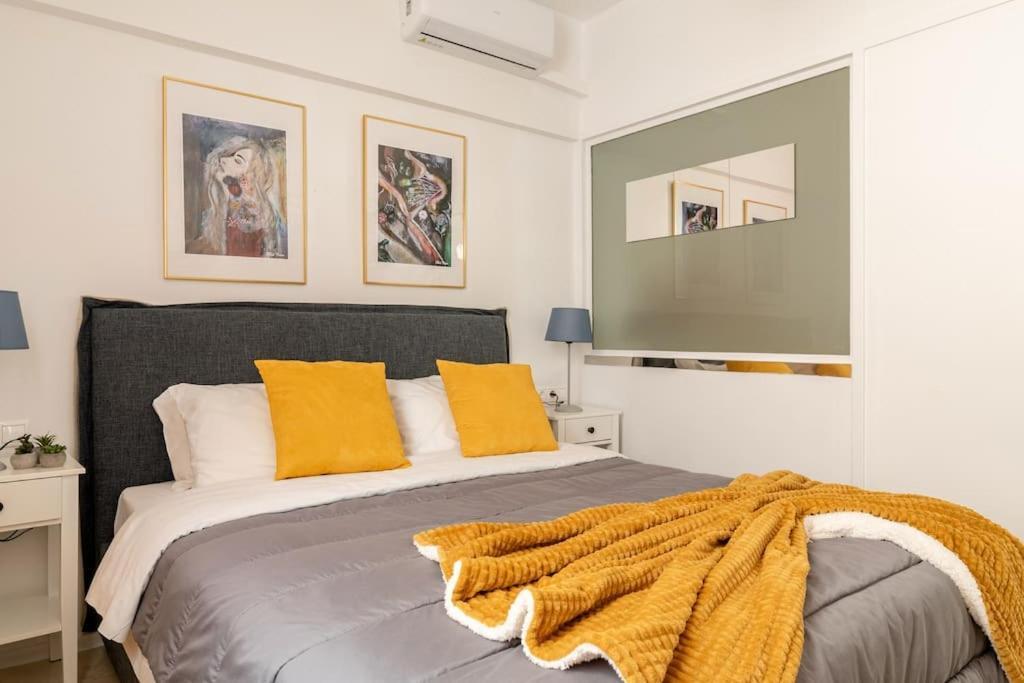 Brand New Bright Modern 6bdr Apt-1min To Acropolis 公寓 *
